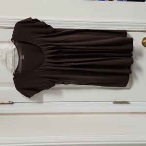 a.n.a. Brown Knit Top